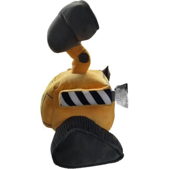 Disney WALL-E Plush Toy 14" Yellow Robot Stuffed Character Collectible - Picture 2 of 6